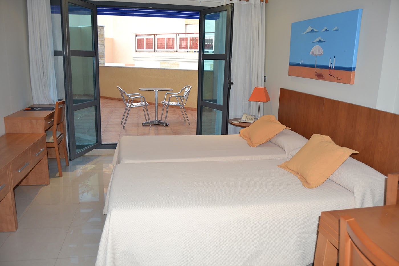 Apartamento con terraza